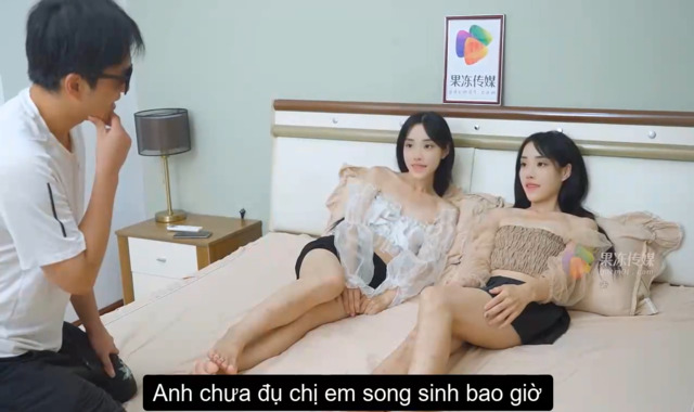 May mắn được đụ cùng lúc 2 chị em sinh đôi - Phim Sex Vietsub - china vietsusb